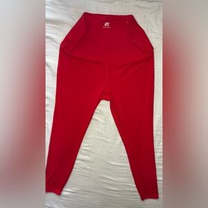 JoyLab Red Leggings Vibrant Comfortable Design